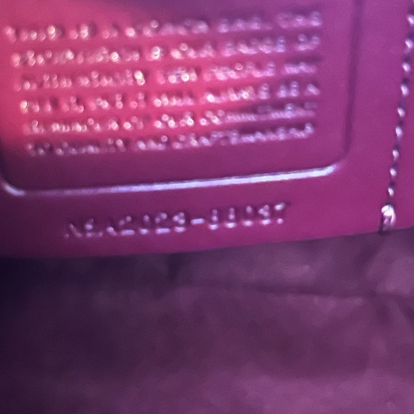 Coach Zoe Leather Satchel - Picture 8 of 9